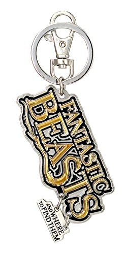 Fantastic Beast Logo Pewter Key Ring