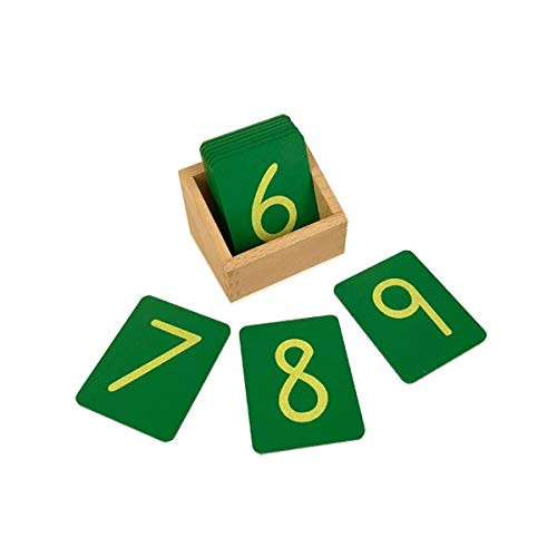 Kid Advance Montessori Sandpaper Numbers w/ Box Kid Advance Montessori Sandpaper Numbers w/ Box