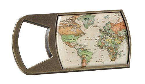 Fashioncraft Vintage Travel Themed Metal Bottle Opener, One Size, Brown Fashioncraft Vintage Travel Themed Metal Bottle Opener, One Size, Brown