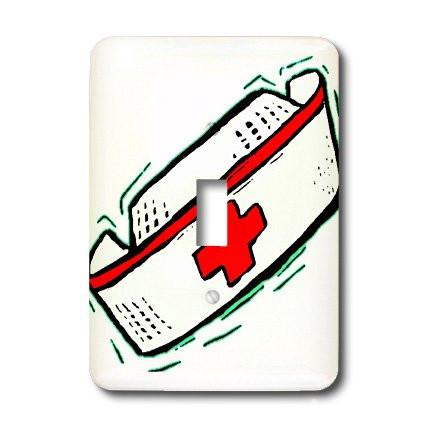 3dRose LLC lsp_11114_1 Nurses Cap, Single Toggle Switch