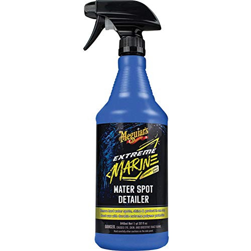 Meguiars M180232 Extreme Marine Water Spot Detailer, 32 Fluid Ounces Meguiars M180232 Extreme Marine Water Spot Detailer, 32 Fluid Ounces