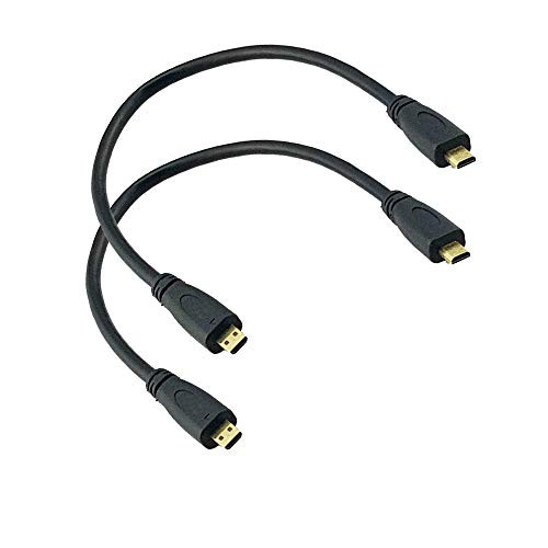 Seadream 2Pack Gold Plated High Speed Micro HDMI Extension Cable Micro HDMI Male to Micro HDMI Male Cable Seadream 2Pack Gold Plated High Speed Micro HDMI Extension Cable Micro HDMI Male to Micro HDMI Male Cable