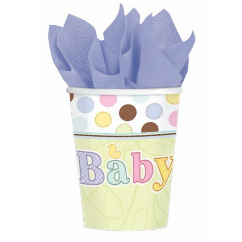 Amscan International Tiny Bundle Paper 266ml Cups, Pack Of 18