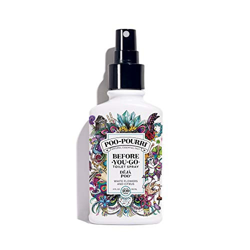 Poo-Pourri Before-You-Go Toilet Spray 4 oz Bottle, Deja Poo Scent