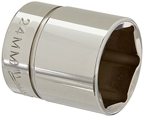 Williams BM-624  3/8 Drive Shallow Socket, 6 Point, 24mm