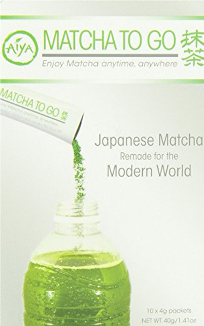 Aiya America - Matcha To Go - 10 Packets Per Box - 1 Box