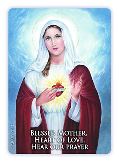 Cathedral Art Blessed Mother ArtMetal Prayer Card, One Size, Multi Cathedral Art Blessed Mother ArtMetal Prayer Card, One Size, Multi