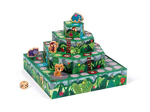 Janod Racing Board Game - Jungle!