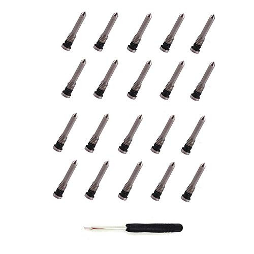 Bottom Screws Pentalobe 5- Point Star Dock Screw for iPhone x 20PCS (Silver)