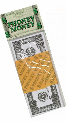 Forum Novelties Phoney Play Money $100 Bills (50-Pack)