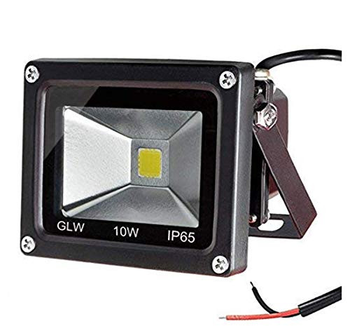 GLW 10w 12v Ac or Dc Warm White Led Flood Light Waterproof Outdoor Lights 750lm 80w Halogen Bulb Equivalent Black Case GLW 10w 12v Ac or Dc Warm White Led Flood Light Waterproof Outdoor Lights 750lm 80w Halogen Bulb Equivalent Black Case
