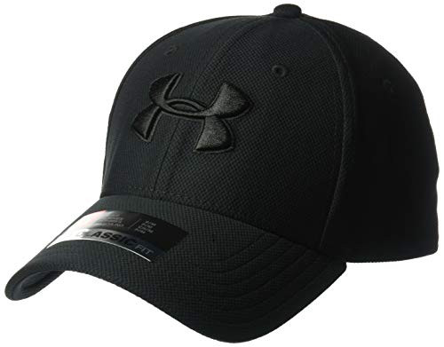 Under Armour Men's Blitzing 3.0 Cap, Black (002)/Black, Large/X-Large