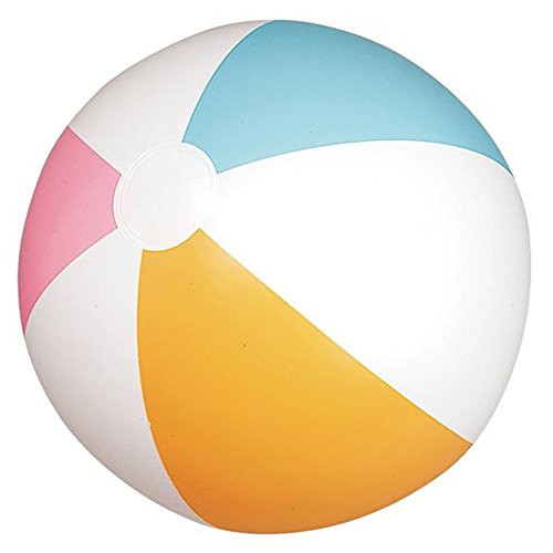 Rhode Island Novelty 20" Inflatable Beach Balls, Neon, Pool Party Toys (12-Pack)