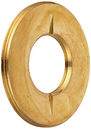 Hubbell-Raco 6206 2-1/8-Inch OD Ring, Cap, Flush for 3/4-Inch Plug, Brass