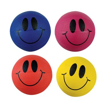 Rhode Island Novelty 5" Smile Face Playground Ball