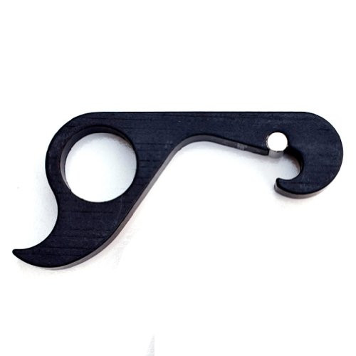 GrabOpener H-type : One-handed Grab Opener with Scratch Resistant Finish (Black)