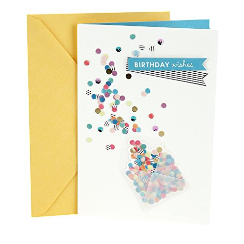 Hallmark Birthday Card (Envelope with Confetti) Hallmark Birthday Card (Envelope with Confetti)