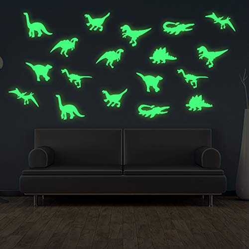 45 pcs Dinosaurs Luminous Wall Stickers,3D Glow in Dark Dinosaurs Wall Decorative for Baby Children Room Wall Decals 45 pcs Dinosaurs Luminous Wall Stickers,3D Glow in Dark Dinosaurs Wall Decorative for Baby Children Room Wall Decals