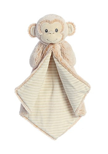 Ebba Plush Cuddler Luvster Blanket Marlow Monkey Toy, Brown