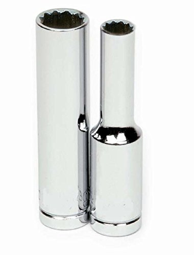 Williams 30806 1/4-Inch Drive Deep 12-Point Socket, 6mm
