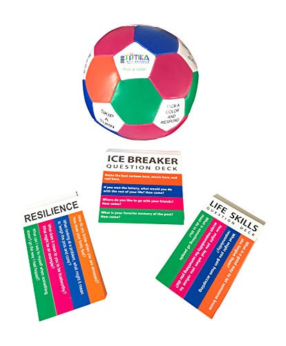 Totika Icebreaker, Resilience, Life Skills Cards and Thumball