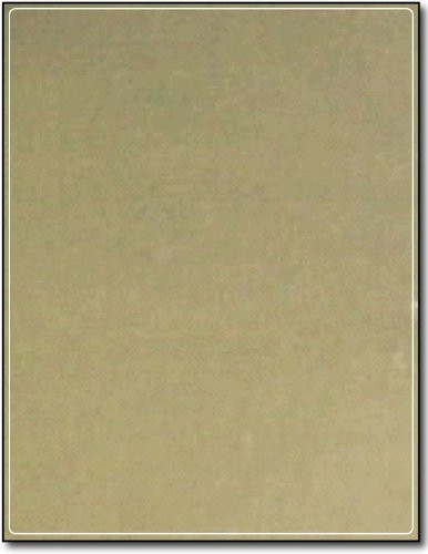 Gold Foil Label 8 1/4" x 10 3/4" for Laser Printers - 10 labels