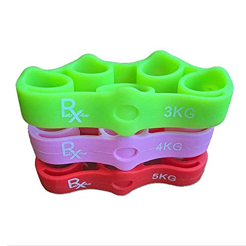 Finger Exerciser Hand Strengthen Grip Resistance Bands ExerciseBands for Carpal TunnelFinger Extensor Bands Finger Therapy Hand Stretcher Therapy Hand Trainer Hand Squeezer Hand Stretcher