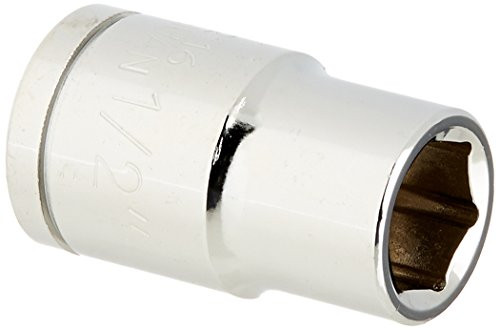 Williams 32116 1/2-Inch Drive 6 Point Shallow Socket, 1/2-Inch