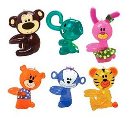 Rhode Island Novelty 14" Hug-Me Zoo Animal Inflates Pretend Play Toy Products