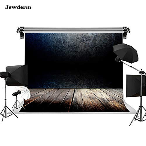 Jewderm Photography Backdrops 10x6.5ft Retro Wooden Floor Dark Vinly Photo Backgrounds Professional Studio Props