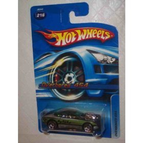 #2006-216 Overbored 454 2006 Card Collectible Collector Car Mattel Hot Wheels 1:64 Scale
