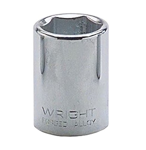 Wright Tool 20-04MM 1/4" Drive 6 Point Standard Metric Socket, 4mm