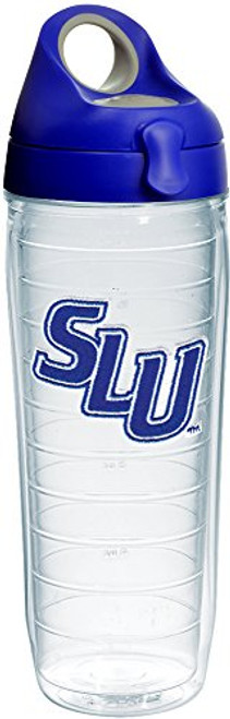Tervis 1231646 Saint Louis Billikens Primary Logo Insulated Tumbler with Emblem and Blue with Gray Lid, 24oz Water Bottle, Clear Tervis 1231646 Saint Louis Billikens Primary Logo Insulated Tumbler with Emblem and Blue with Gray Lid, 24oz Water Bottle, Clear