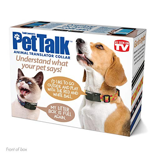 Prank Pack"Pet Talk, Animal Translator Collar - Wrap Your Real Gift in a Funny Joke Gift Box - by Prank-O