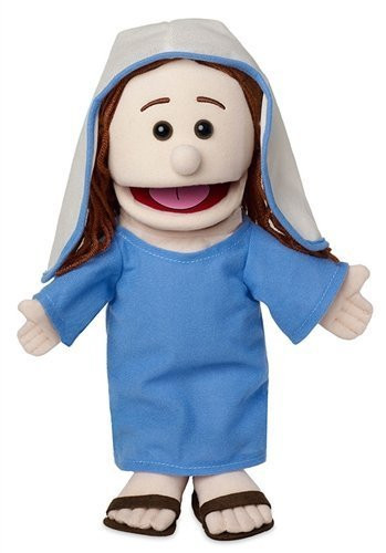 14" Mary, Bible Character, Hand Puppet