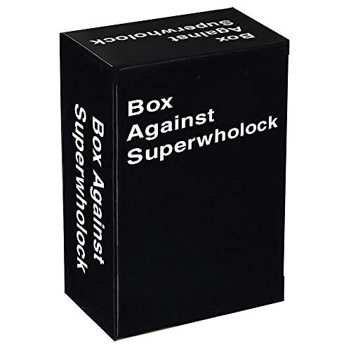 Box Against Superwholock - Supernatural, Doctor Who, and Sherlock - Funny Cards Game - Party Game Box Against Superwholock - Supernatural, Doctor Who, and Sherlock - Funny Cards Game - Party Game
