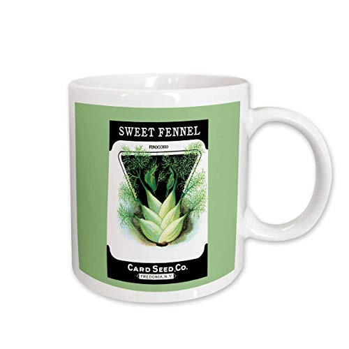 3dRose Sweet Fennel Pinocchio Card Seed Company Fredonia NY Ceramic Mug, 15-Ounce 3dRose Sweet Fennel Pinocchio Card Seed Company Fredonia NY Ceramic Mug, 15-Ounce