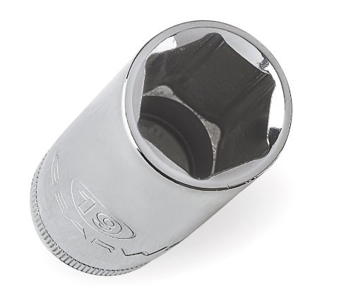 GEARWRENCH 80646 1/2-Inch Drive 6 Point Deep Metric Socket 19mm