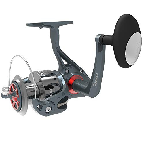 Zebco/Quantum, Optix Spinning Reel, Size 60, 4.9:1 Gear Ratio, 37" Retrieve Rate, 4 Bearings, Ambidextrous, 80 Size/Boxed