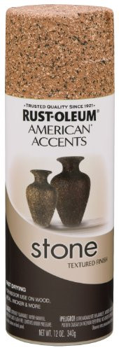 Rust-Oleum 7994830 Stone Creations Spray, 12 oz, Sienna Stone
