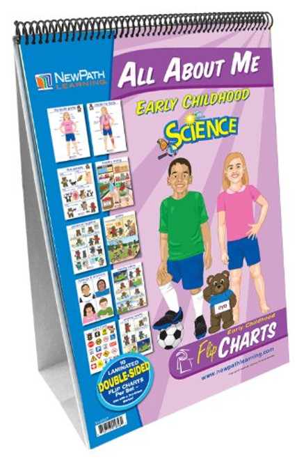 NewPath Learning All About Me Curriculum Mastery Flip Chart Set, Early Childhood