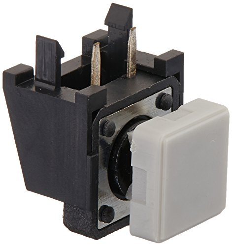 Uxcell Right Angle Gray Cap Momentary Tactile Switch, 12 x 12 x 9mm