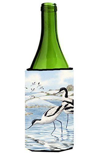 Caroline's Treasures Avocets Wine Bottle Koozie Hugger, 750 ml, Multicolor