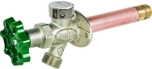 Prier C-144D10 Frost Free Anti-Siphon Outdoor Wall Hydrant, 10-Inch