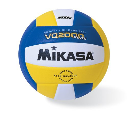 Mikasa Micro cell Volleyball, Royal/Gold/White