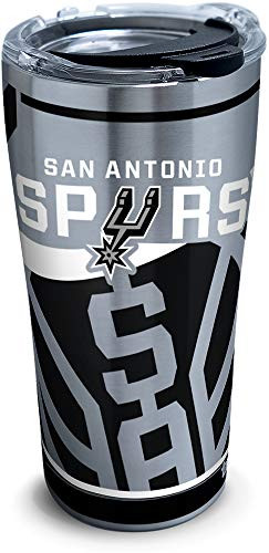 Tervis 1233581 Sip Happens Wine Glass, 30 oz, Silver