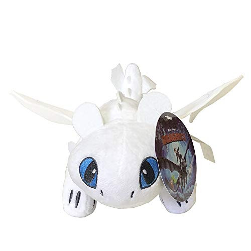 How to Train Your Dragon Light Fury Toothless Light Fury Stuffed Animal Plush Doll Toy Dragons Defenders of Berk 13inch How to Train Your Dragon Light Fury Toothless Light Fury Stuffed Animal Plush Doll Toy Dragons Defenders of Berk 13inch