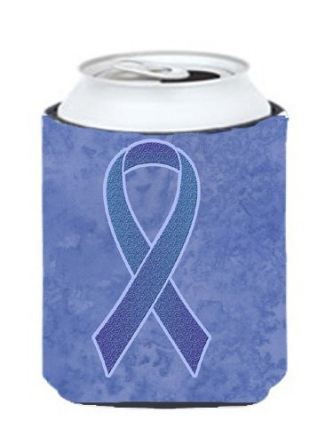 Periwinkle Blue Ribbon for Esophageal and Stomach Cancer Awareness Can or Bottle Hugger AN1208CC