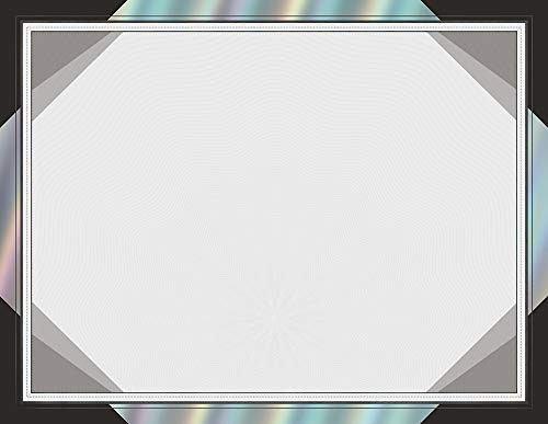 Great Papers! Modern Black Rainbow Foil Certificates, 8.5" x 11", 15 count (2019005)