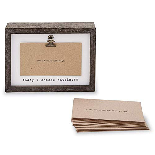 Mud Pie Binder Clip Sentiment Card Set of 21